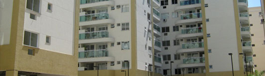 Prédios de um condomínio residencial